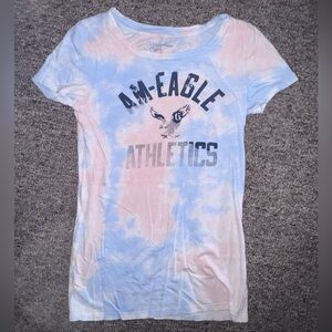 AEO 🦅 watercolor T-shirt (tight fit) medium